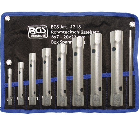 BGS kľúč trubkový sada 6-22mm       101218