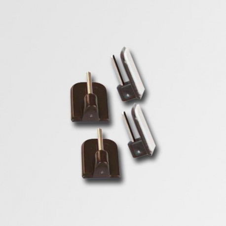 háčik vitrážny samol. hnedy   1863