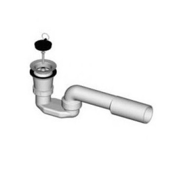 sifón k sprchovej vaničke 168 so zátkou/196028