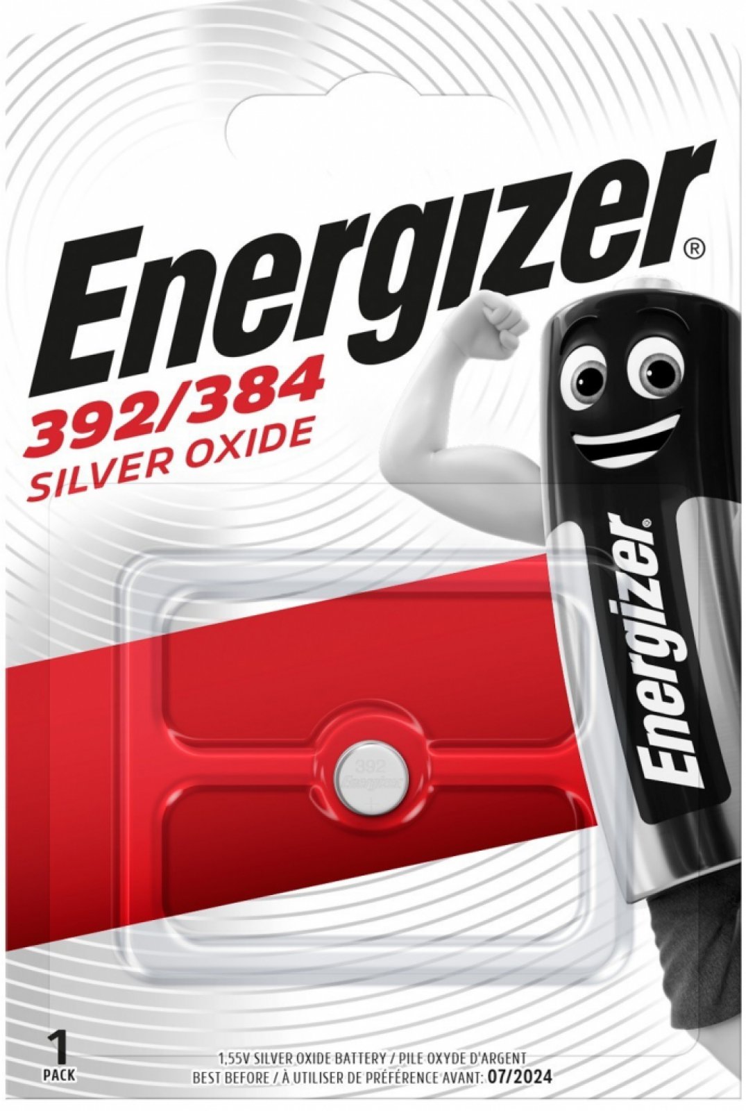 batéria hodinková Energizer 392/384/SR41 