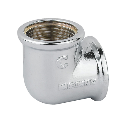 chrómové koleno 1/2" 90 FF 