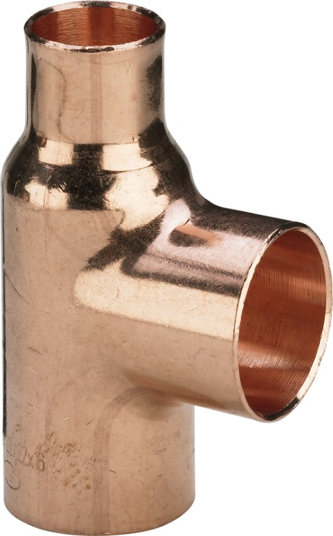 medený T-kus 22x12x22 5130              104733