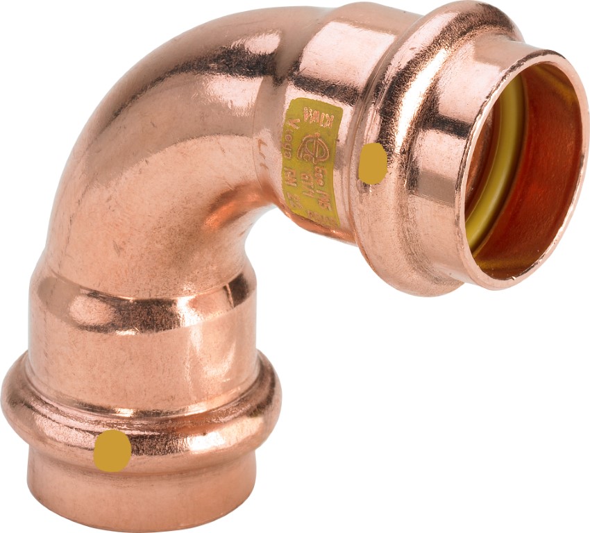 medený lisovací oblúk plyn 2616/90  22 345488