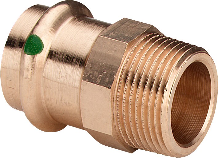 medený lisovací prechod 2211 22x3/4"ZV 104306