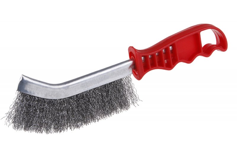 kartáč ručný plastová rukoväť na ocel  PH270mm 22035