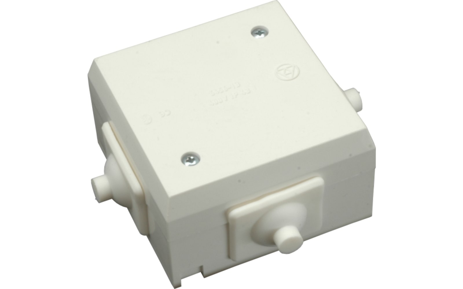 krabica 70x40mm so svorkovnicou Rozvodka 6456-13 IP43 biela