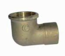 mosadzné koleno redukované 3/4" x 1/2"; FF