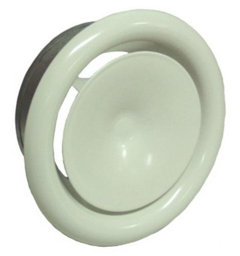 mriezka tanierový ventil biela DN100   10827