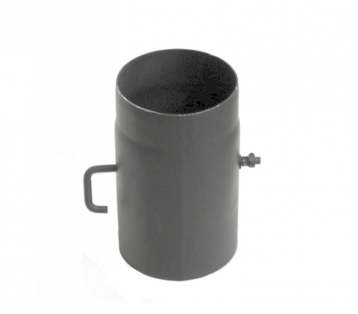 dymovod šedá klapka 150/15/2 krátke tiahlo  11215