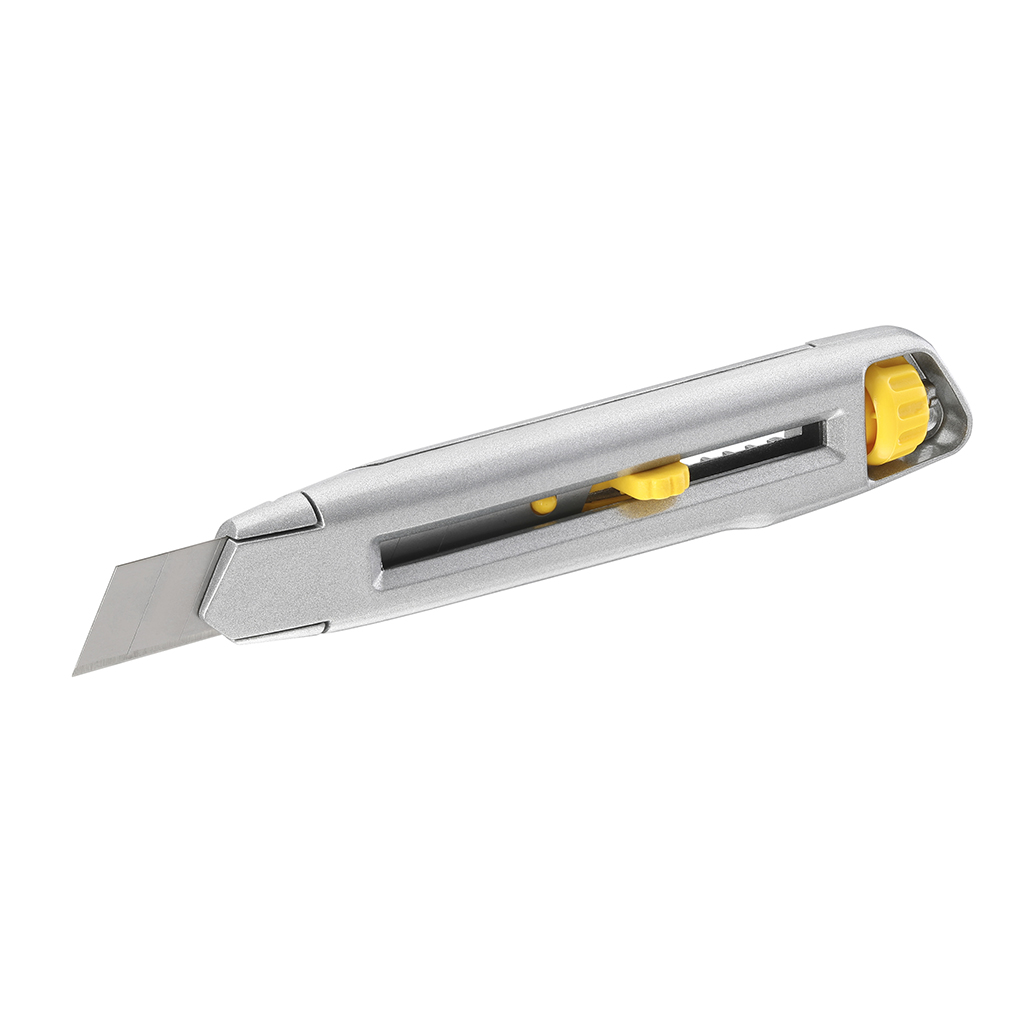 STANLEY nôž orezávací 18mm celokovový Interlock  0-10-018  - nožíky,orezávače,noznice na plech,mačety | MasMasaryk