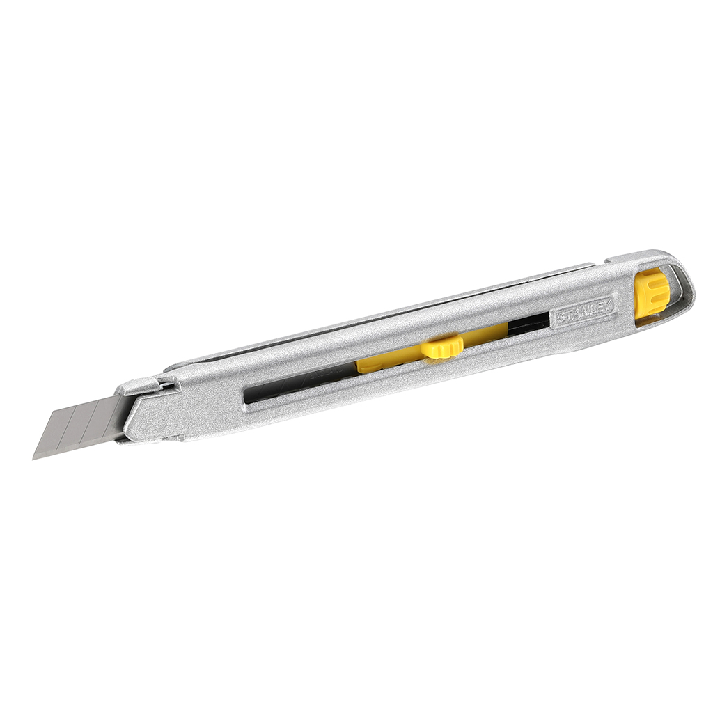 STANLEY nôž orezávací 9mm celokovový Interlock    0-10-095  - nožíky,orezávače,noznice na plech,mačety | MasMasaryk