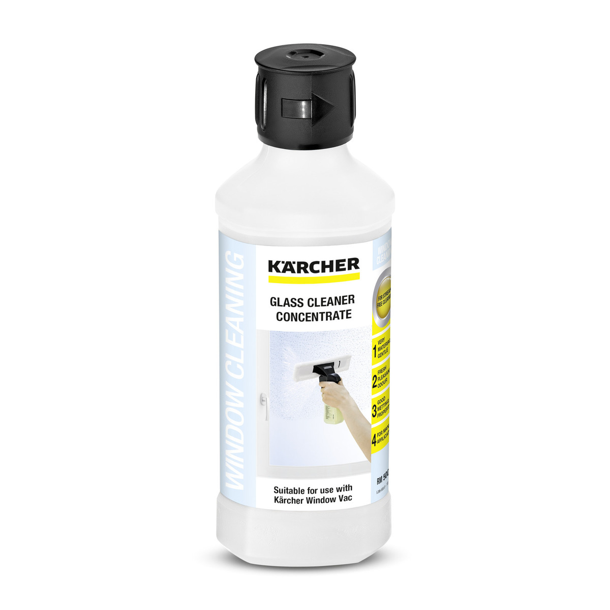 Kärcher čistiaci prostriedok na okná RM 500, 500ml 6.295-933 - Vysokotlaké čističe, parné čističe | MasMasaryk