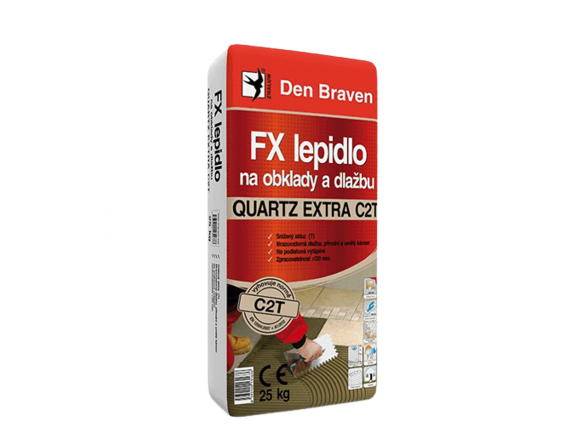 Den Braven lepidlo QUARTZ flex šedý 25kg 57103QC2