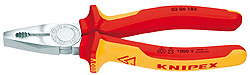 Kliešte KNIPEX 1000V kombinované 180mm 0306180 