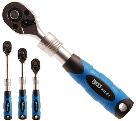 račňa 1/4" teleskopická 190-250mm BGS 1025103