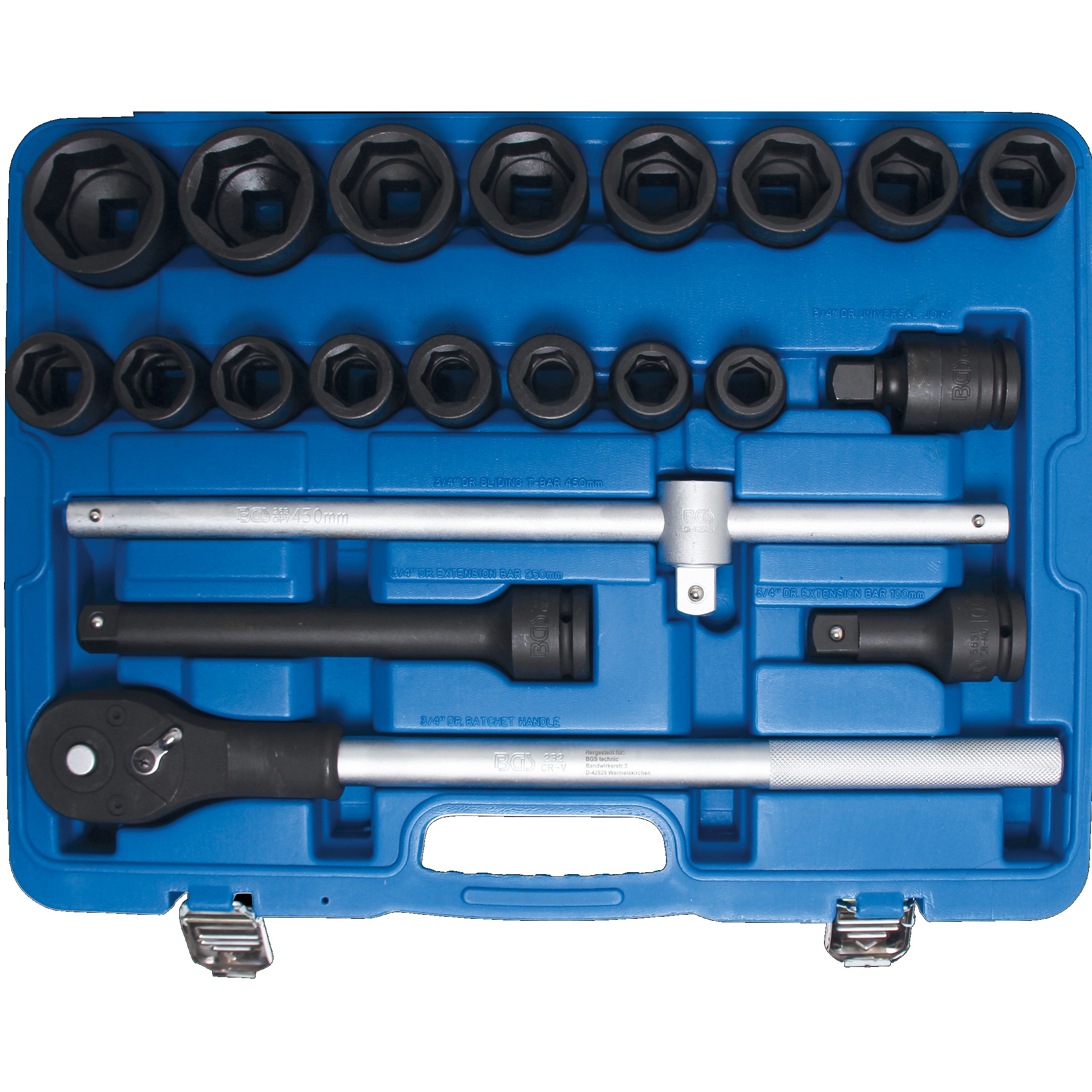 gola sada gola 3/4" priemyselná 19-50mm  105258