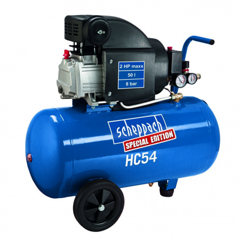 Scheppach DVOJPIESTNY OLEJOVÝ KOMPRESOR 50 L HC 50