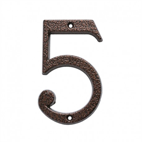 číslo domu kov    5  120mm  Hn 1479