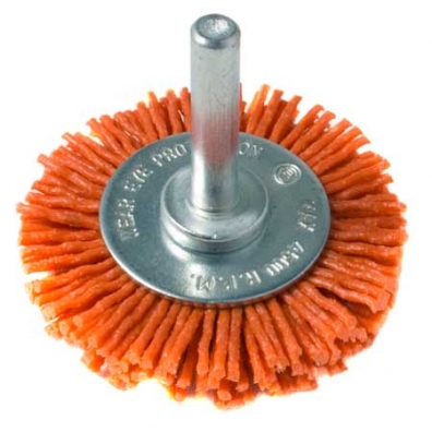 KEFA kotúčová nylónová so stopkou 50mm  - Drôtené kefy a kotúče | MasMasaryk