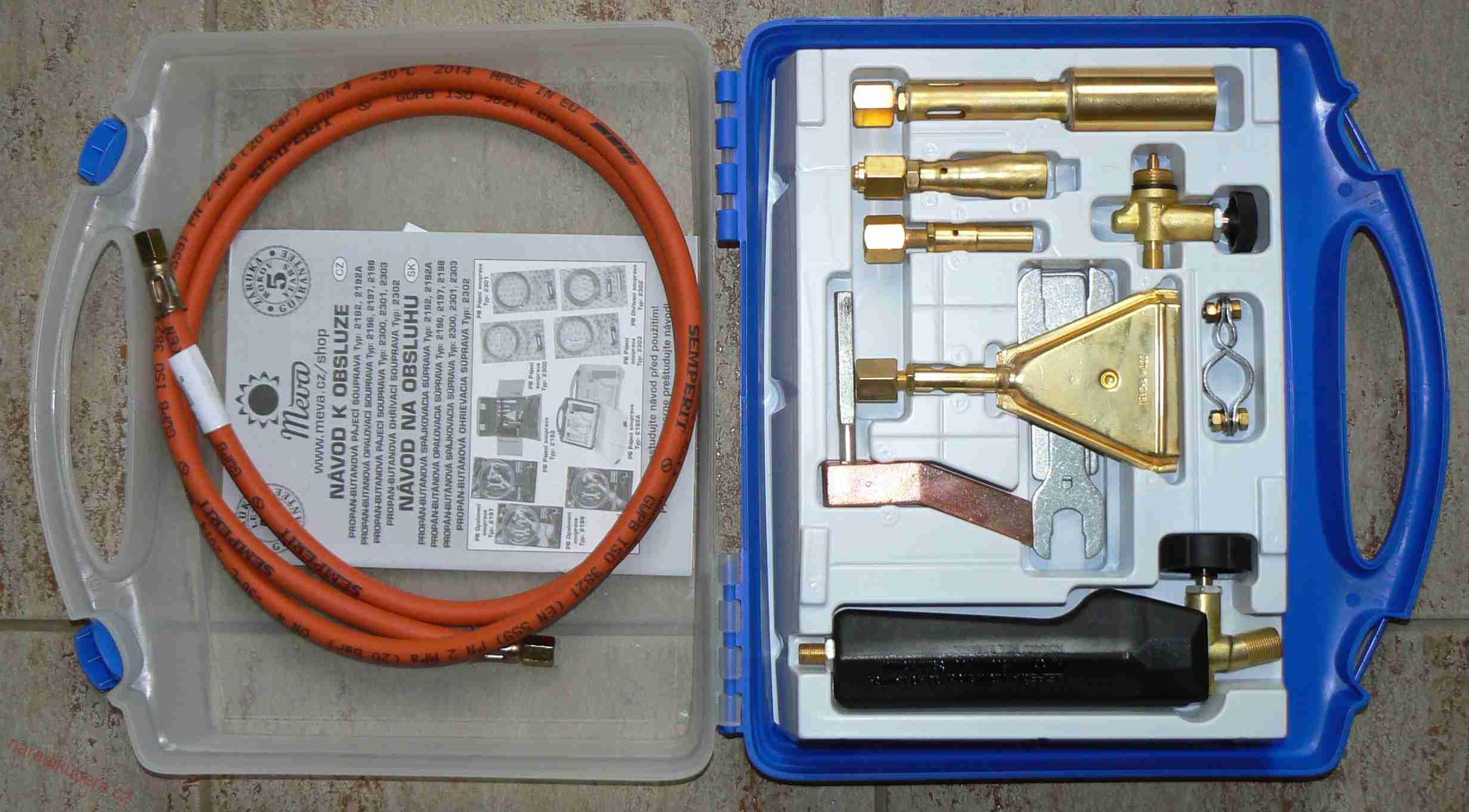 Spájkovacia súprava - kufor  MEVA U2192A 