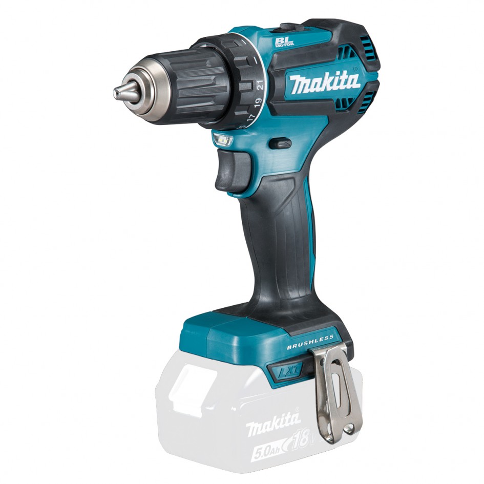 MAKITA AKU skrutkovač 18V DDF485Z samost.stroj bezuhlíkový