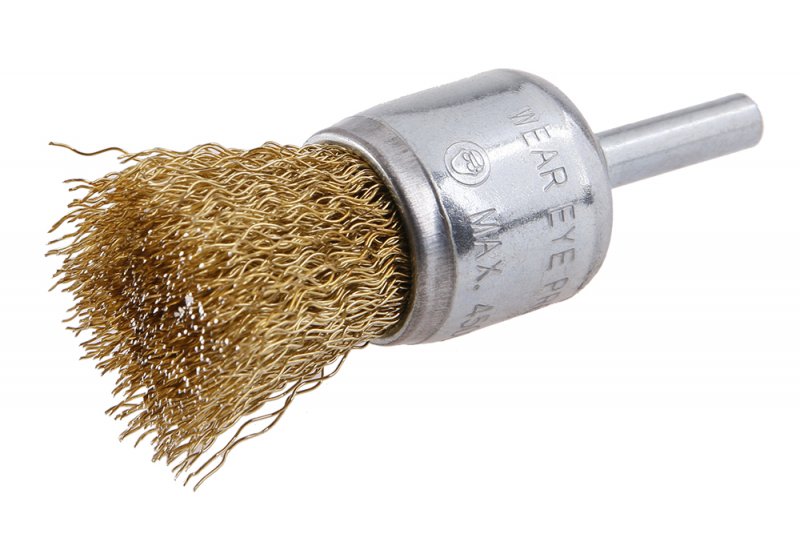 KEFA koncová mosadzná so stopkou o 25 mm 