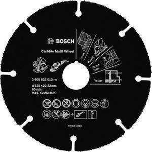 BOSCH P kotúč rezný Carbide Multi Wheel 125x1,2mm  2608623013 - Rezné | MasMasaryk
