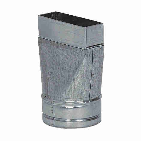 pozink kanál prechod priamy 200x90/180/150, pozink  14951