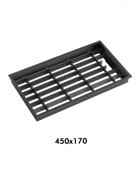osadzovací rámik s roštom na strop 450x17 20693