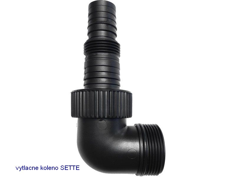 nádstavec  koleno+had prechod 6/4" k čerpadlu DRAIN