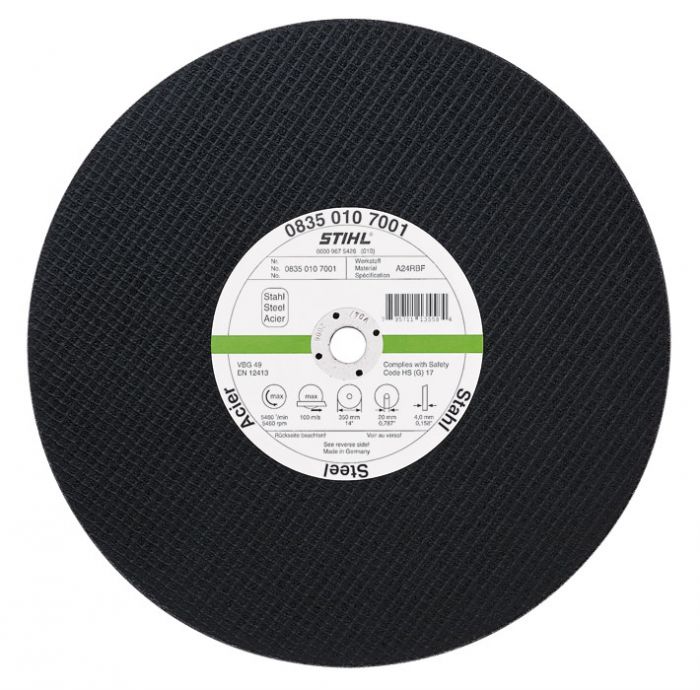STIHL*kotúč rezný na kov 350x4,0 mm  0835 010 7001