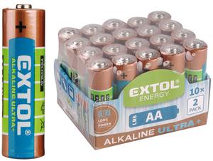 Batéria alkalická 20ks 1,5V typ AA 42013 - svietidlá,halogény | MasMasaryk