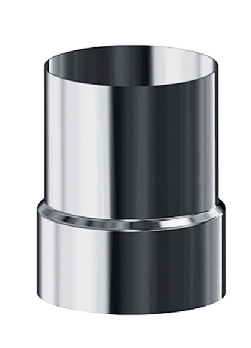 dymovod nerezová redukcia lisovaná R/III 140+/160+,hr.0,6mm 