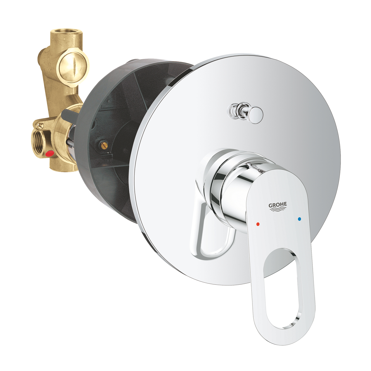 vodovodná batéria GROHE BAU LOOP 29081000 vaňa  podom. komplet