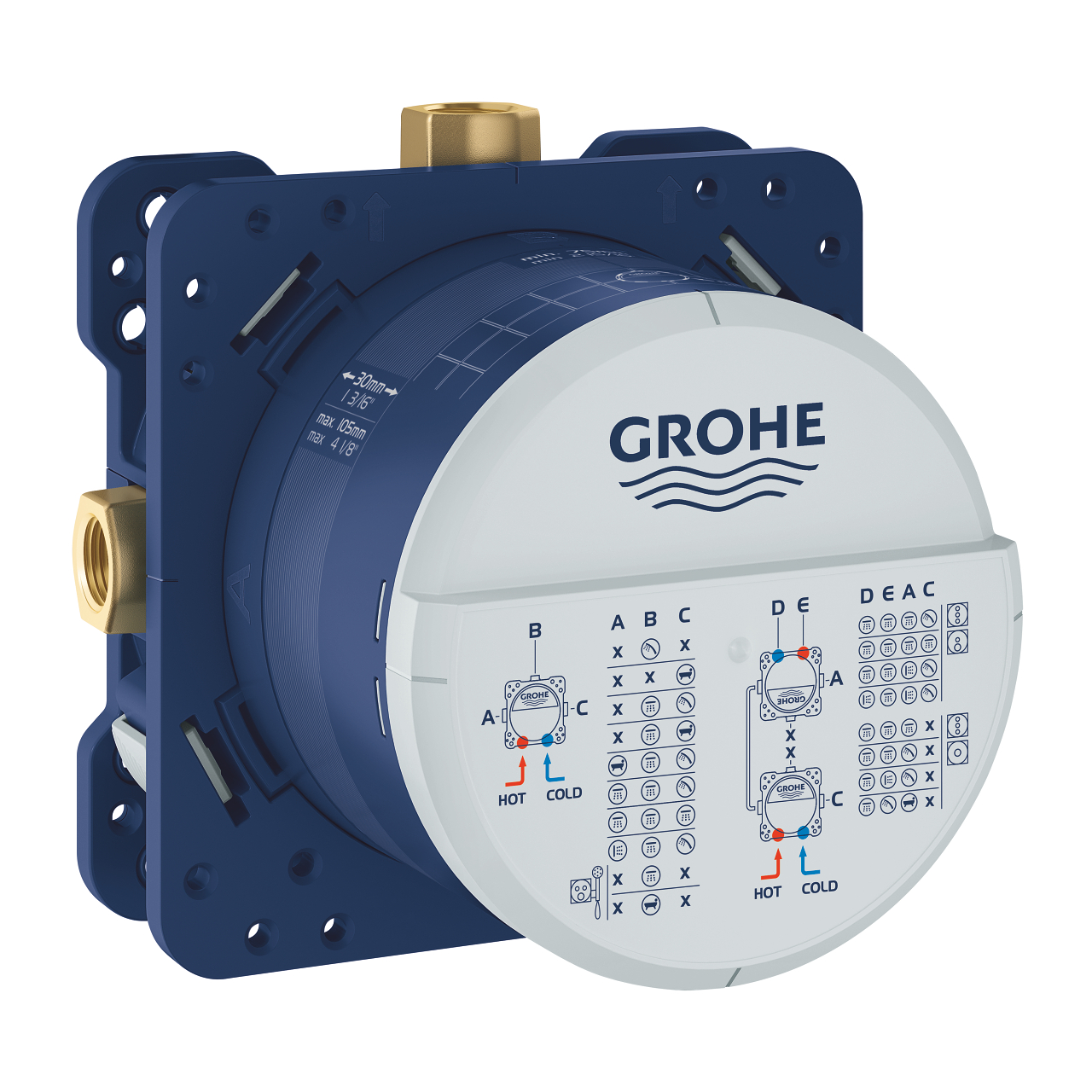 vodovodná batéria GROHE podom. teleso Smartbox 35604000 (náhrada za 35600000)