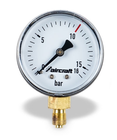 Aircraft tlakomer G1/4"  0/16 bar  50mm  bočný  2506452