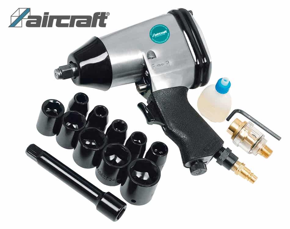 Aircraft rázový uťahovák 1/2" sada 2401100