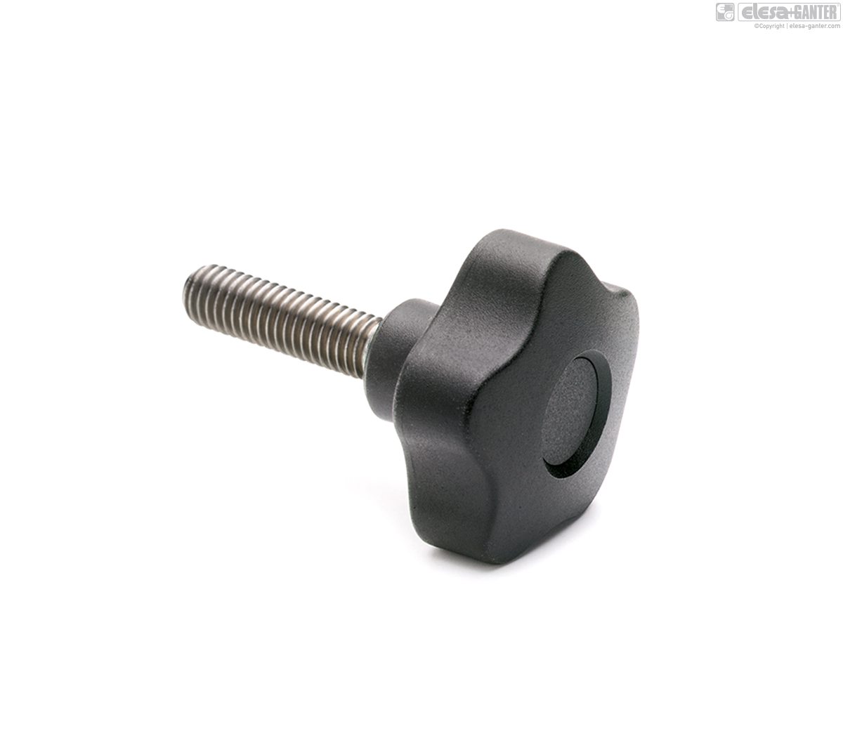 elesa ručné kolečko  VCT50P-M8x40  