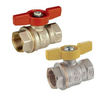 ventil guľový Giacomini    1/2" FF motyl  DADO R911X023