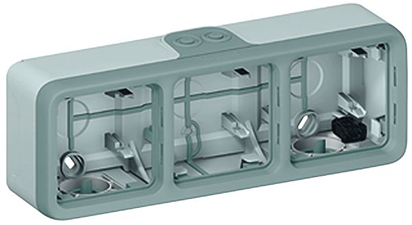 krabica inštalačná trojnásobná 69680 šedá Legrand