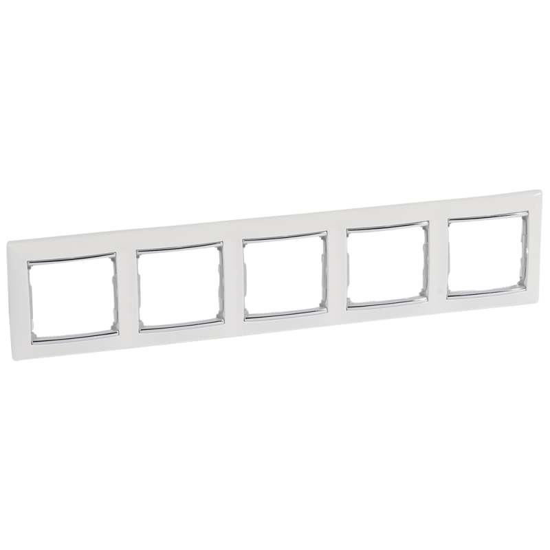 Valena biela rámček-5 strieb. pásik 770495