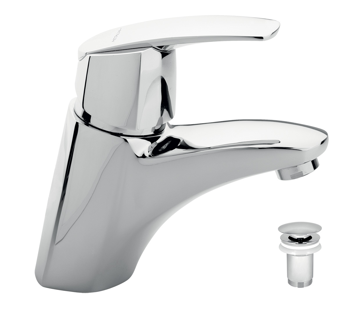 vodovodná batéria METALIA 56 56003,0 umyv. stoj. s výp. CLICK-CLACK ECO ***