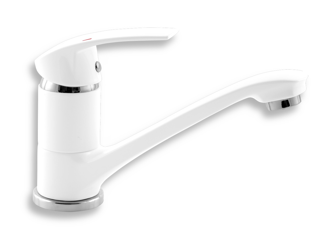 vodovodná batéria METALIA 57 BIELA/CR 57096,1 umyv. stoj. otočná 150mm