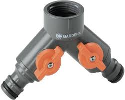 GARDENA 2-cestny ventil Y 3/4" + 1" 0940-20