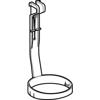 WC Geberit 240.695.00.1 držiak zvonu splachovača - Podomietkové systémy | MasMasaryk