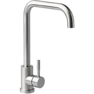 vodovodná batéria ES.3508.FE drez. stojanková "J" rovná, nerez