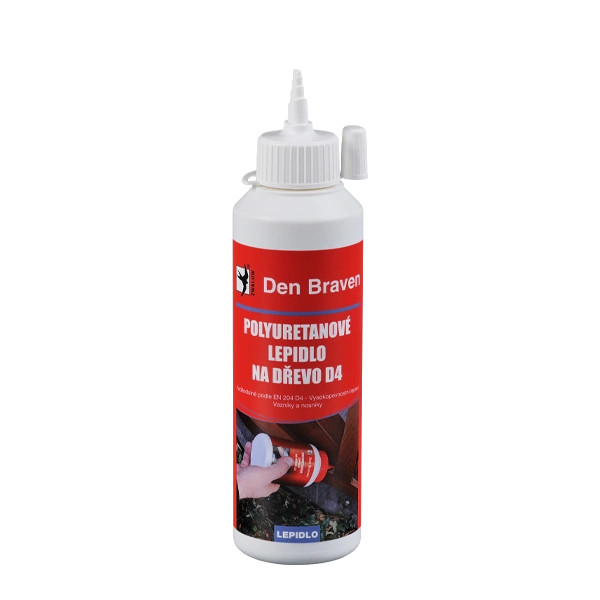 Den Braven lepidlo polyuretanové na drevo D4 500g 50252FF