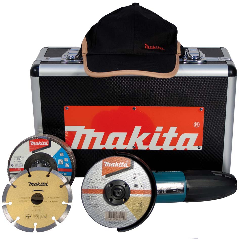 MAKITA brúska uhlová 125mm GA5030RSP4 720W