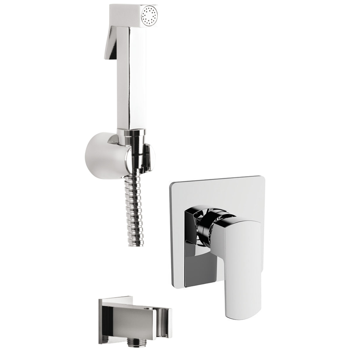 vodovodná batéria TE Bidetový set 4 EDGE s podom. batériou komplet