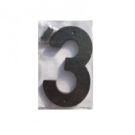 číslo domu plast  3  č